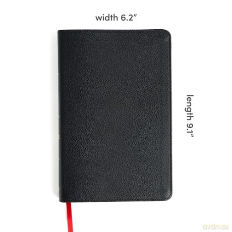 CSB Thinline Bible, Anglicised Edition, Black Leather [KSIĄŻKA]