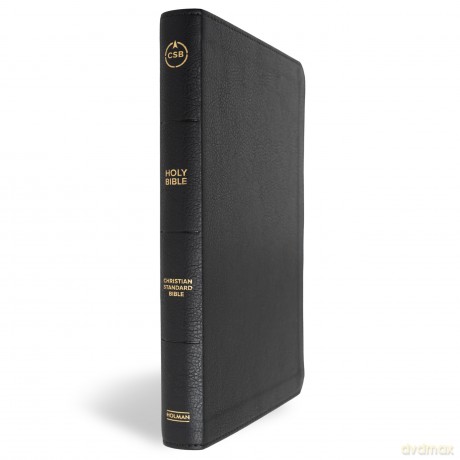 CSB Thinline Bible, Anglicised Edition, Black LeatherTouch - CSB Bibles by Holman [KSIĄŻKA]