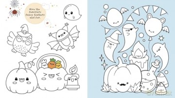 Cute and Spooky Colouring: Scarily Adorable Artworks - Violet Peto [KSIĄŻKA]
