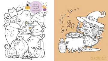 Cute and Spooky Colouring: Scarily Adorable Artworks - Violet Peto [KSIĄŻKA]