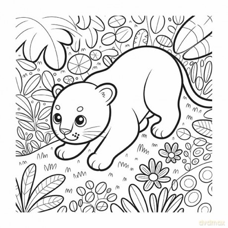 Cute Cozy Coloring: Jungle - Cute Cozy Colouring Editor [KSIĄŻKA]