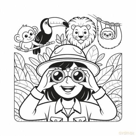 Cute Cozy Coloring: Jungle - Cute Cozy Colouring Editor [KSIĄŻKA]