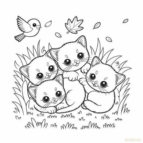 Cute Cozy Coloring: Kittens - Cute Cozy Colouring Editor [KSIĄŻKA]
