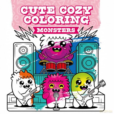 Cute Cozy Coloring: Monsters - Cute Cozy Colouring Editor [KSIĄŻKA]