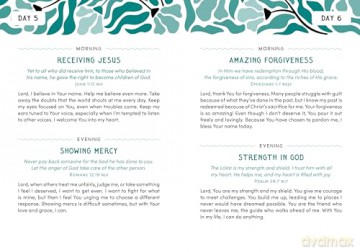 Daily Prayers for Morning and Evening: Inspiration and Encouragement for Teen Girls - Compiled by Barbour Staff [KSIĄŻKA]