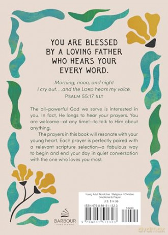 Daily Prayers for Morning and Evening: Inspiration and Encouragement for Teen Girls - Compiled by Barbour Staff [KSIĄŻKA]