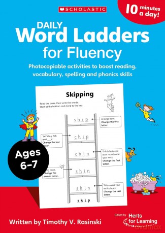 Daily Word Ladders for Fluency for Ages 6 to 7 - Timothy V. Rasinski [KSIĄŻKA]