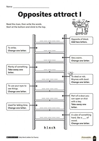 Daily Word Ladders for Fluency for Ages 8 to 9 - Timothy V. Rasinski [KSIĄŻKA]