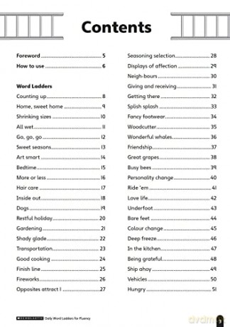 Daily Word Ladders for Fluency for Ages 8 to 9 - Timothy V. Rasinski [KSIĄŻKA]
