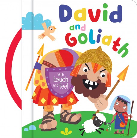 David and Goliath with Touch and Feel - Katherine Walker [KSIĄŻKA]