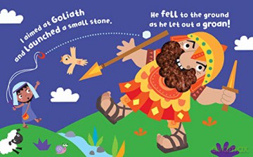 David and Goliath with Touch and Feel - Katherine Walker [KSIĄŻKA]