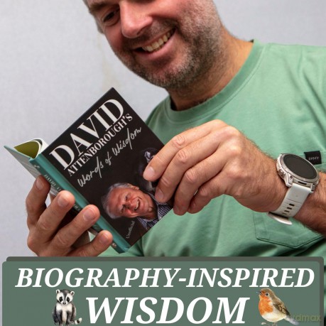 David Attenborough's Words of Wisdom: Nature Gift Book - Bee Three Books [KSIĄŻKA]