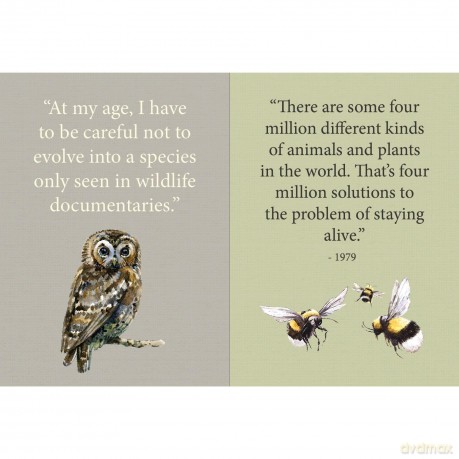 David Attenborough's Words of Wisdom: Nature Gift Book - Bee Three Books [KSIĄŻKA]