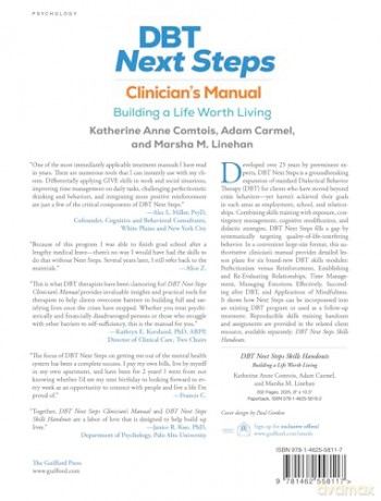 DBT Next Steps Clinician's Manual: Building a Life Worth Living - Katherine Anne Comtois [KSIĄŻKA]
