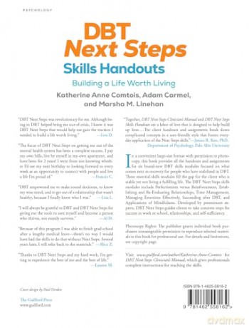 DBT Next Steps Skills Handouts: Building a Life Worth Living - Katherine Anne Comtois [KSIĄŻKA]