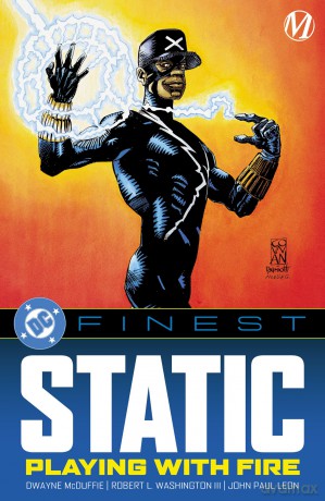 DC Finest: Static: Playing with Fire [KSIĄŻKA]