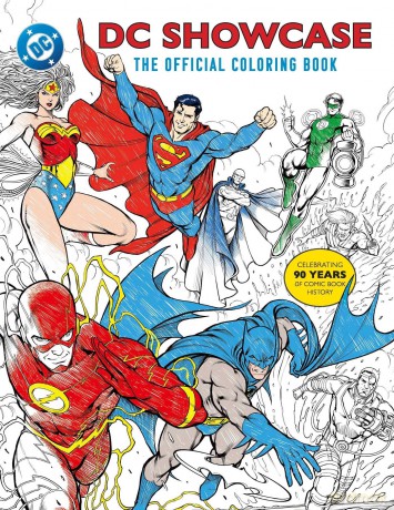 DC Showcase: The Official Coloring Book - Insight Editions [KOMIKS]