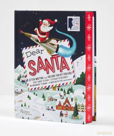 Dear Santa: Letter-Writing and Holiday Fun Kit for Kids - Brad Woodard [KSIĄŻKA]