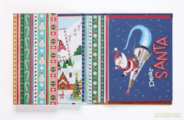 Dear Santa: Letter-Writing and Holiday Fun Kit for Kids - Brad Woodard [KSIĄŻKA]