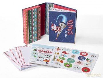 Dear Santa: Letter-Writing and Holiday Fun Kit for Kids - Brad Woodard [KSIĄŻKA]