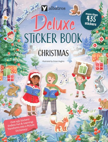 Deluxe Sticker Book: Christmas: 5 - Joli Hannah [KSIĄŻKA]
