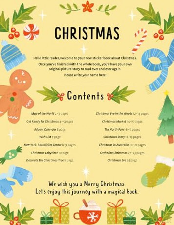 Deluxe Sticker Book: Christmas: 5 - Joli Hannah [KSIĄŻKA]