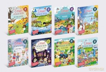 Deluxe Sticker Book: Christmas: 5 - Joli Hannah [KSIĄŻKA]
