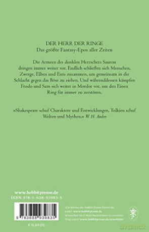 Der Herr der Ringe - Die Rückkehr des Königs: Neuüberarbeitung der Übersetzung von Wolfgang Krege, überarbeitet und aktualisiert - J. R. R. Tolkien [KSIĄŻKA]