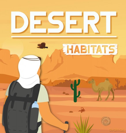 Desert Habitats - Alex Hall [KSIĄŻKA]