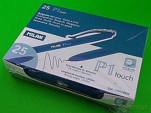 Długopis P1 Rubber Touch Niebieski [SZKOŁA]