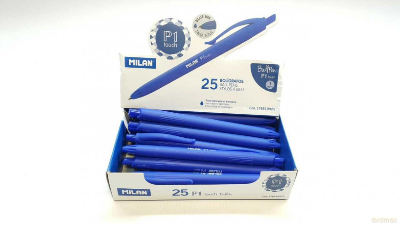 Długopis P1 Rubber Touch Niebieski [SZKOŁA]