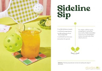 Dinks and Drinks: A Pickleball Cocktail Book - Camille Wilson [KSIĄŻKA]