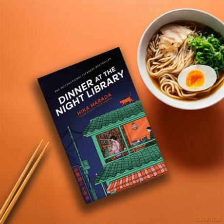 Dinner at the Night Library: The perfect next comfort read for lovers of Japanese fiction - Hika Harada [KSIĄŻKA]
