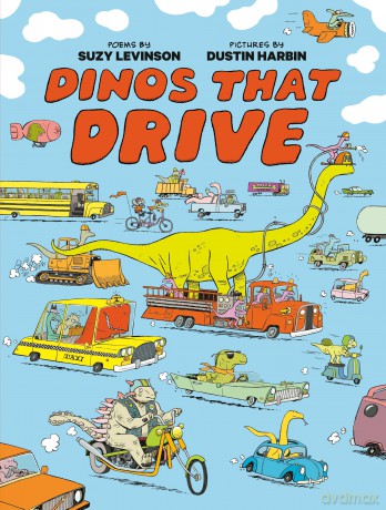 Dinos That Drive - Suzy Levinson [KSIĄŻKA]