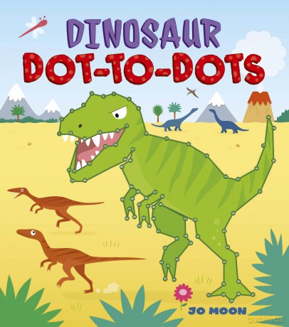 Dinosaur Dot-to-Dots - Jo Moon [KSIĄŻKA]
