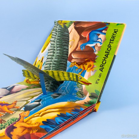Dinosaur Pop-Up Book - Meet 3D Dinosaurs [KSIĄŻKA]