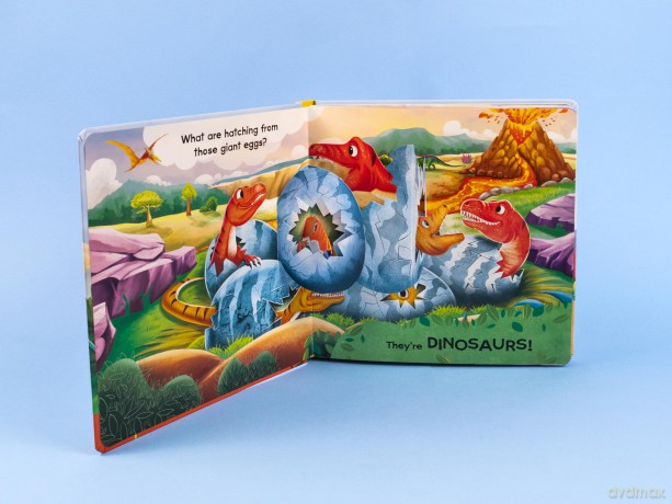 Dinosaur Pop-Up Book - Meet 3D Dinosaurs [KSIĄŻKA]