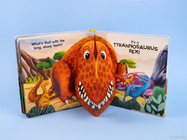 Dinosaur Pop-Up Book - Meet 3D Dinosaurs [KSIĄŻKA]