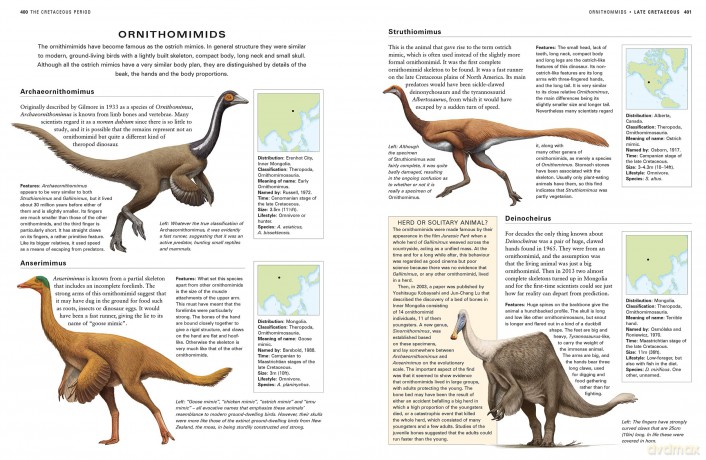Dinosaurs and Prehistoric Creatures, the Illustrated Enc of: The ultimate reference guide featuring 1000 creatures from the Devonian to the Quaternary period with 2000 illustrations - Dougal Dixon [KSIĄŻKA]