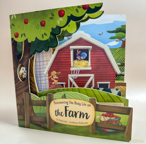 Discovering the Busy Life on the Farm - TJ McAllister [KSIĄŻKA]