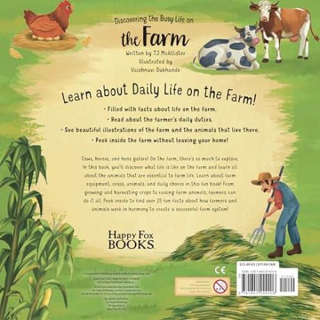 Discovering the Busy Life on the Farm - TJ McAllister [KSIĄŻKA]