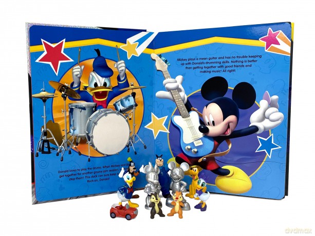 Disney 100 Limited Edition Mickey My Busy Books - Storybook, 10 figurines, playmat [KSIĄŻKA]