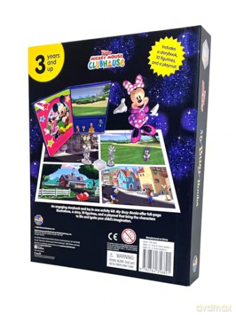 Disney 100 Limited Edition Mickey My Busy Books - Storybook, 10 figurines, playmat [KSIĄŻKA]