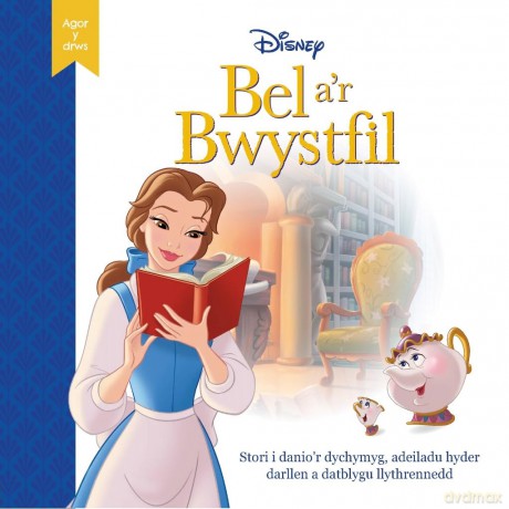 Disney Agor y Drws: Bel a'r Bwystfil - Disney [KSIĄŻKA]