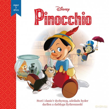 Disney Agor y Drws: Pinocchio - Disney [KSIĄŻKA]