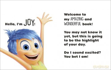Disney Inside Out 2 Hello, I'm Joy - DK [KSIĄŻKA]