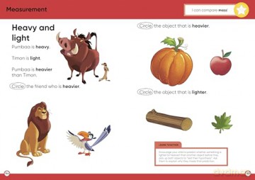 Disney Learning Big Workbook Ages 5-6 - DK [KSIĄŻKA]