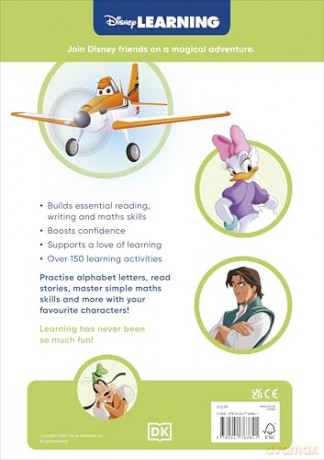 Disney Learning Big Workbook Ages 5-6 - DK [KSIĄŻKA]