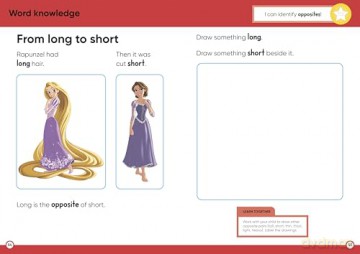 Disney Learning Big Workbook Ages 5-6 - DK [KSIĄŻKA]