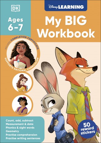 Disney Learning Big Workbook Ages 6-7 - DK [KSIĄŻKA]